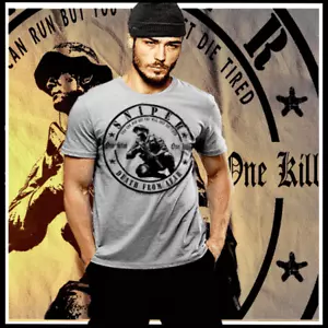T-Shirt Cecchino Militare Specialista Assalto Tattico Marksman Combat Maglietta - Foto 1 di 2