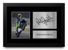 Valentino Rossi Signed MotoGP Pre Printed Autograph Photo Memorabilia Gift