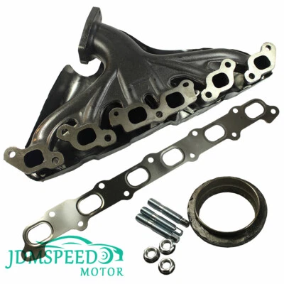 Kit de colector de escape y junta para Oldsmobile Saab Chevy Buick GMC Isuzu L6 4.2L Foto 1 de 4