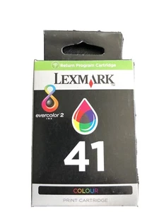 AUTHENTIQUE CARTOUCHE LEXMARK 41 COULEUR NEUF - Bild 1 von 3