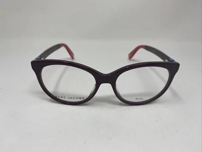 MARC JACOBS ARMAÇÃO DE ÓCULOS 350 LHF BORGONHA 52/17/145 DOBRADIÇA FLEX &F90 - Imagem 1 de 4