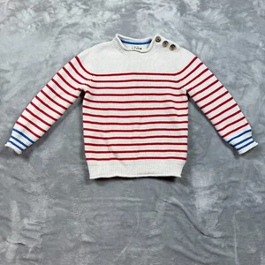 Mini Boden Chunky Knit Jumper Crewneck Pullover Sweater Boys  5/6 - Picture 1 of 8