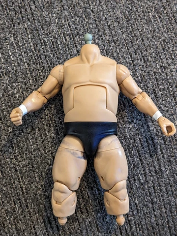 WWE Elite Legends Series King Kong Bundy Wrestling Figure LOOSE Body Only Read Cover