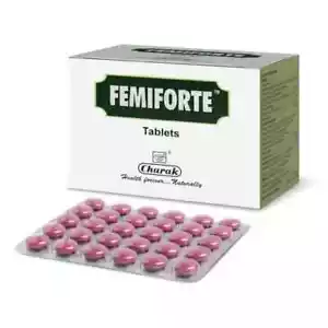 Charak Femiforte Tablets for Females -300 Herbal Ayurvedic Tablets | Exp. 2026 | - Picture 1 of 5