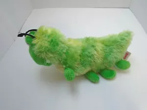 Ganz Webkinz Caterpillar 10" Plush Green Yellow Stuffed Animal HM434 - Picture 1 of 8