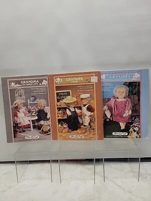 Vintage 1993 Sewing Patterns & Books Farmer Grandpa & Grandma  Dolls Clothes - Image 1 of 4