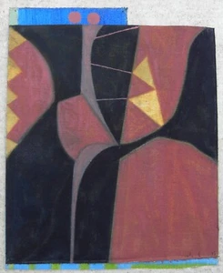 Enrico DELLA TORRE (Pizzighettone Cremona 1931) NOTTURNO INDIANO 26x21 anno 1995 - Imagen 1 de 12