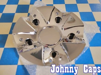 Ruedas BAZO # C513501CAP-B501. Tapa central cromada "SIN LOGO" personalizada [39] (CANTIDAD.1) Foto 1 de 4