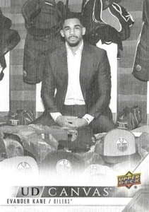 2022-23 Upper Deck Canvas Black #C152 Evander Kane - Picture 1 of 2