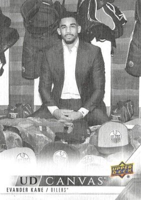 2022-23 Upper Deck Canvas Black #C152 Evander Kane - Image 1 of 2