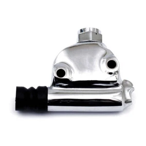 Cilindro de freno principal Lockheed-Wagner Style cromo gris fundido para Harley-Davidson 73-79 - Imagen 1 de 1