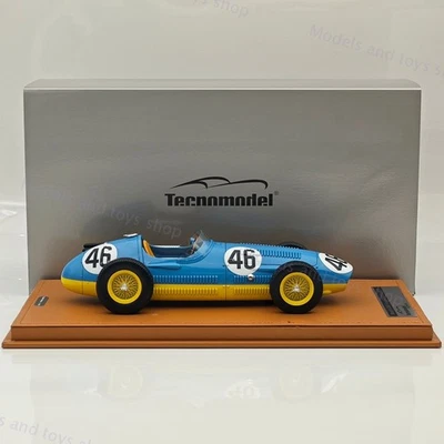 Tecnomodel 1/18 Maserati 250F French GP 4th Place 1954 Prince Bira #46 TM18-187C - Image 1 of 4
