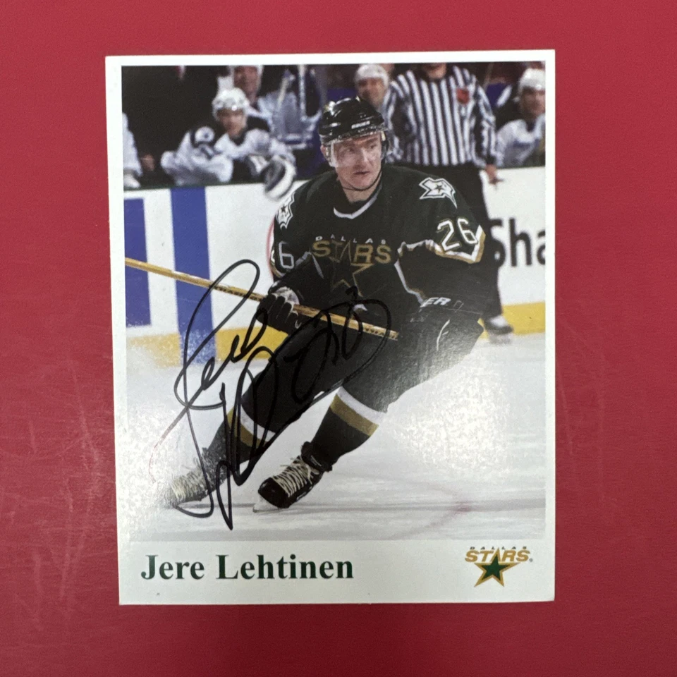 Фотография с автографом Джере Лехтинена 5 X 4  - Изображение 1 из 1