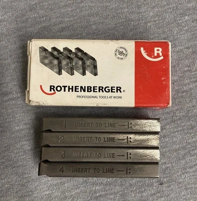 Rothenberger 00126 Pipe Threader Die Set  (1"- 2" R Style) - Image 1 of 4