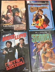 4x Comedy Movies DVD Sealed Austin Powers SCOOB! Grumpier Old Men Bruce & Lloyd - Bild 1 von 3
