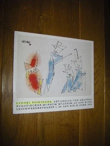 Lyonel Feininger. Aquarelle, Zeichnungen, Graphik. Leihgaben aus dem Städtischen - Bild 1 von 1