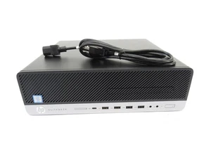 HP EliteDesk 800 G3 SFF Intel Core i7-7700 3.60GHz 16GB RAM 256GB SSD DVD-RW - Afbeelding 1 van 7