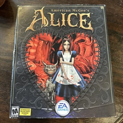 American McGee's Alice Video Game PC Windows Big Box Ships Fast - Image 1 of 4