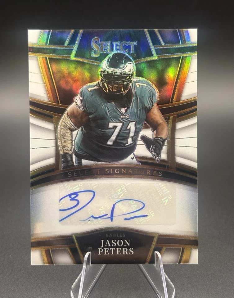 Panini Select 2022 - Select Signatures Jason Peters No. SSP-JAP #’d/50 (AU) Foto 1 de 2