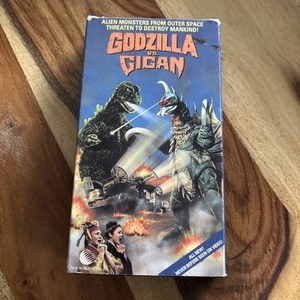 Godzilla vs. Gigan VHS 1988 New World Video Hiroshi Ishikawa Classic Monster - Picture 1 of 8
