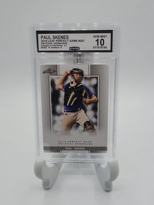 2019 Leaf Perfect Game National Showcase - Paul Skenes #267 (RC) - CCG 10 - Image 1 of 2