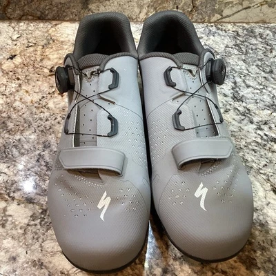 Zapatos de ciclismo de carretera Specialized para hombre Torch 2.0 BOA gris EE. UU. 11.75 Foto 1 de 4