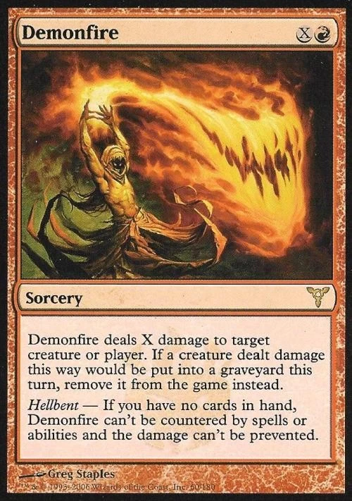 Demonfire - Light Play MTG Dissension - Image 1 of 1