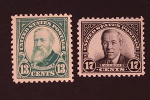 UNITED STATES POSTAGE STAMP 13C 17C SET OF 2 #622 #673 MNH - Picture 1 of 2