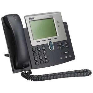 Cisco IP Phone Telefon Poe 7941 7941g Gewerbe Büro A Hörer Voip _ - Bild 1 von 5