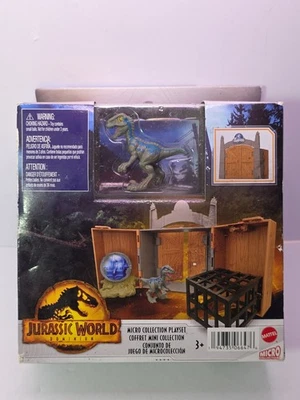 Jurassic World Dominion | Juego Micro Colección con Azul, Giroscopio Esfera. Nuevo Foto 1 de 4