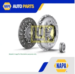 Clutch Kit 3pc (Cover+Plate+Releaser) fits VW BORA 1J2, 1J6 2.0 98 to 13 LuK New - Picture 1 of 2