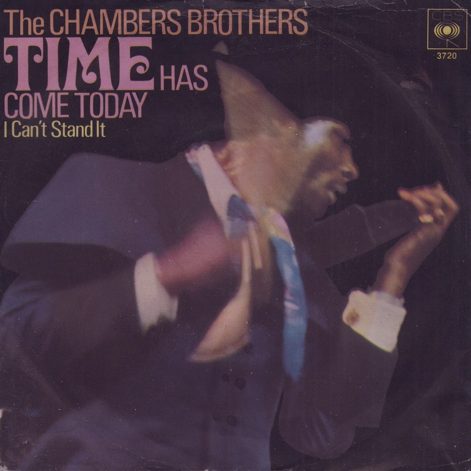 THE CHAMBERS BROTHERS: Time Has Come Today (´68 / scarce orig. German 7") - Image 1 of 1