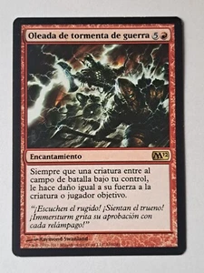 Oleada de tormenta de guerra (Warstorm Surge) - MTG SPANISH M12 Rare (EX) - Imagen 1 de 1