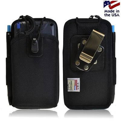 Turtleback Intermec CN50 Black Nylon Pouch Holster Rotating Metal Belt Clip - Image 1 of 4