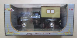 Signature Models Ford F100 Camper Truck 1956 1:32 Scale Diecast 5.75" - Picture 1 of 2