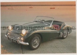 TRIUMPH TR3A postal no 3 fotografía coche fotografía - Imagen 1 de 2