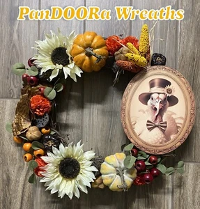 Grapevine Fall Turkey Wreath - Picture 1 of 1