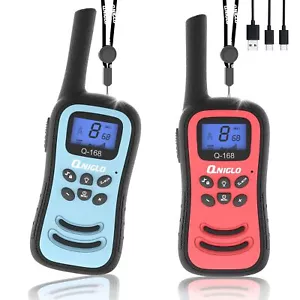 Walkie Talkies For Kids Rechargeable Walkie Talkies Long Range With 22 Frs Chann - Picture 1 of 7