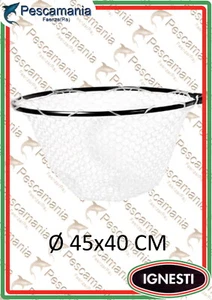 Ricambio Guadino Eva Trasparente Ø 45 x 40 cm Maglia 25 mm IGNESTI - Foto 1 di 1