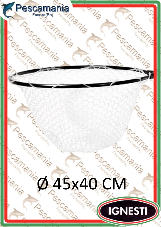 Ricambio Guadino Eva Trasparente Ø 45 x 40 cm Maglia 25 mm IGNESTI - Immagine 1 di 1