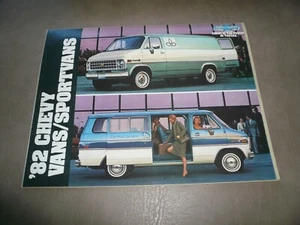 1982 Chevy Vans/SportVans Sales Brochure - Vintage - Picture 1 of 8