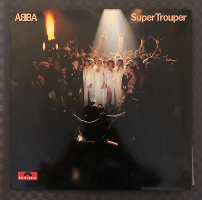 RARE ABBA Lp super trouper SINGAPORE HONG KONG  - Image 1 of 4
