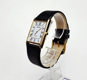Men's SOLAR Watch SEIKO "Tank" V115-0BC0 - Picture 1 of 18