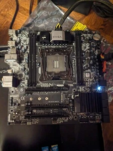 Motherboard mATX EVGA x99 micro2 - READ DESCRIPTION! - intel core i7/xeon CPU - Picture 1 of 8
