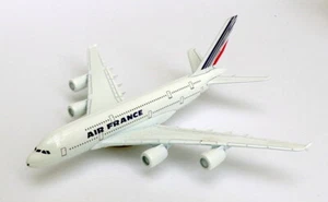 Passenger Plane Model 15cm Wingspan PPM07 - Airbus A380 - Air France - Picture 1 of 4