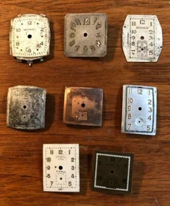 Vintage Watch Parts Faces - Ingersoll - Benrus - Monarch De Luxe - Crysler - Picture 1 of 3