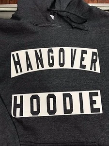 Hangover Hoodie Sunday Funday Drinking Beer Wine Drunk - Picture 1 of 1
