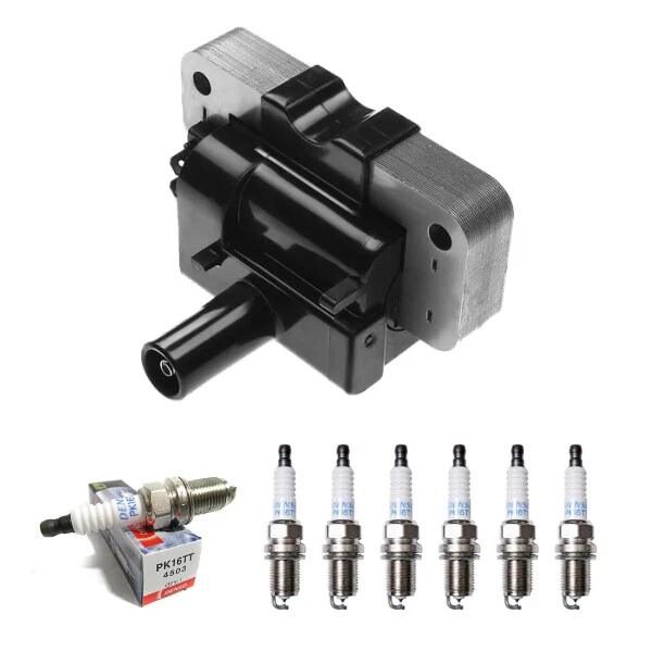 Nueva bobina de encendido y bujías Denso para Pathfinder Xterra Frontier Quest/QX4 Foto 1 de 4