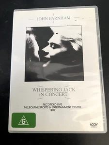 John Farnham Whispering Jack in Concert DVD Recorded live Melbourne 1987 G - Picture 1 of 3