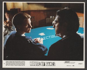 8x10 Lobby Card~ HOUSE OF GAMES ~1987 ~Lindsay Crouse ~Joe Mantegna